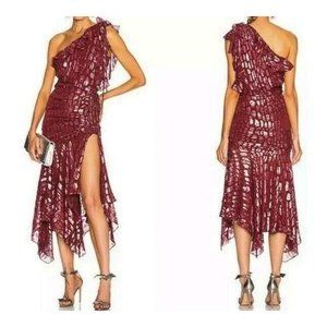 VERONICA BEARD NWT One Shoulder Leighton Dress